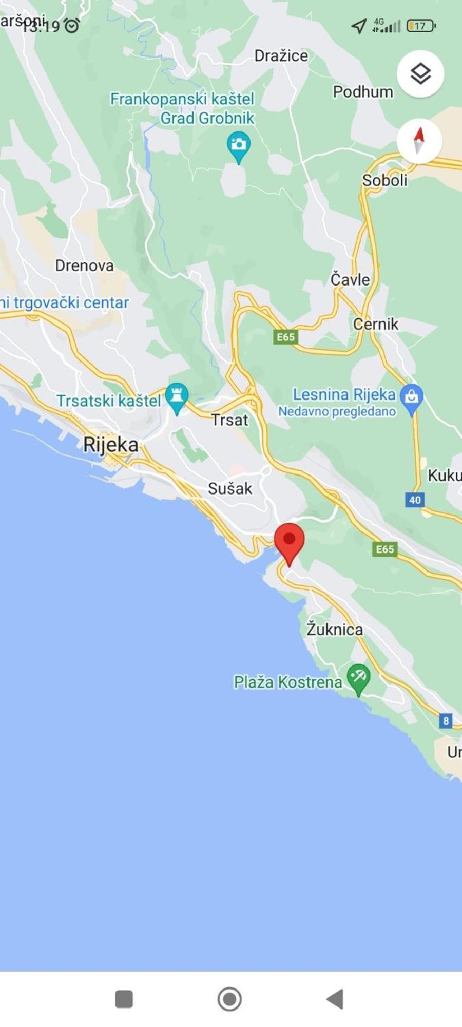 Apartment Ela, Kostrena Rijeka Kültér fotó