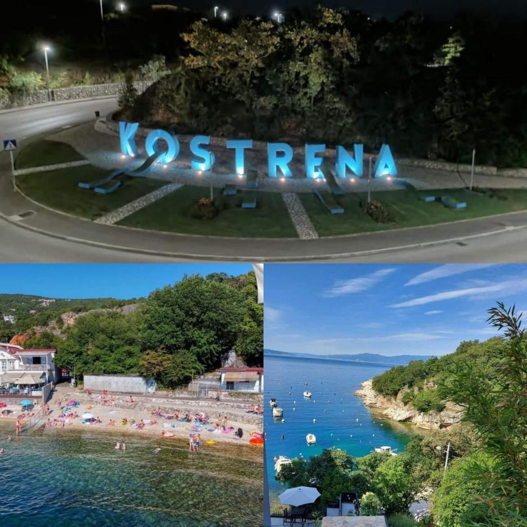 Apartment Ela, Kostrena Rijeka Kültér fotó